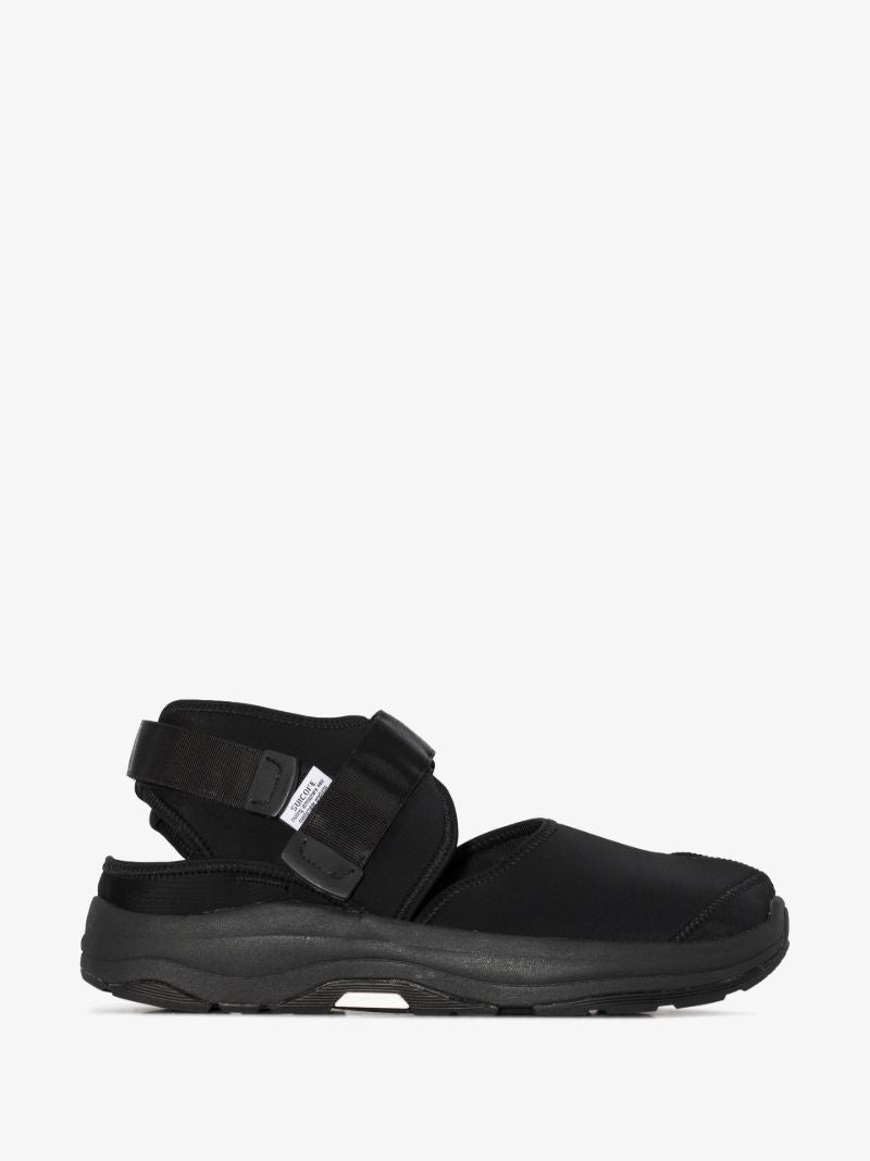 Black Unbita Strapped Sneakers