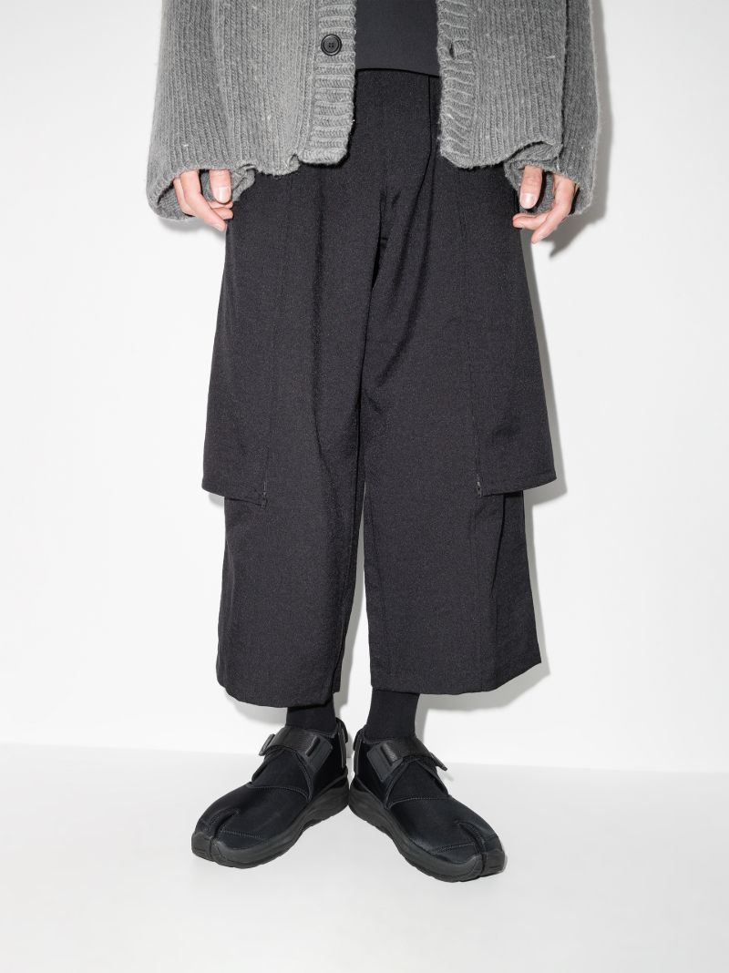 Black Unbita Strapped Sneakers