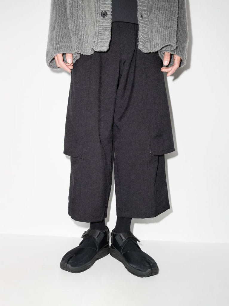 Black Unbita Strapped Sneakers