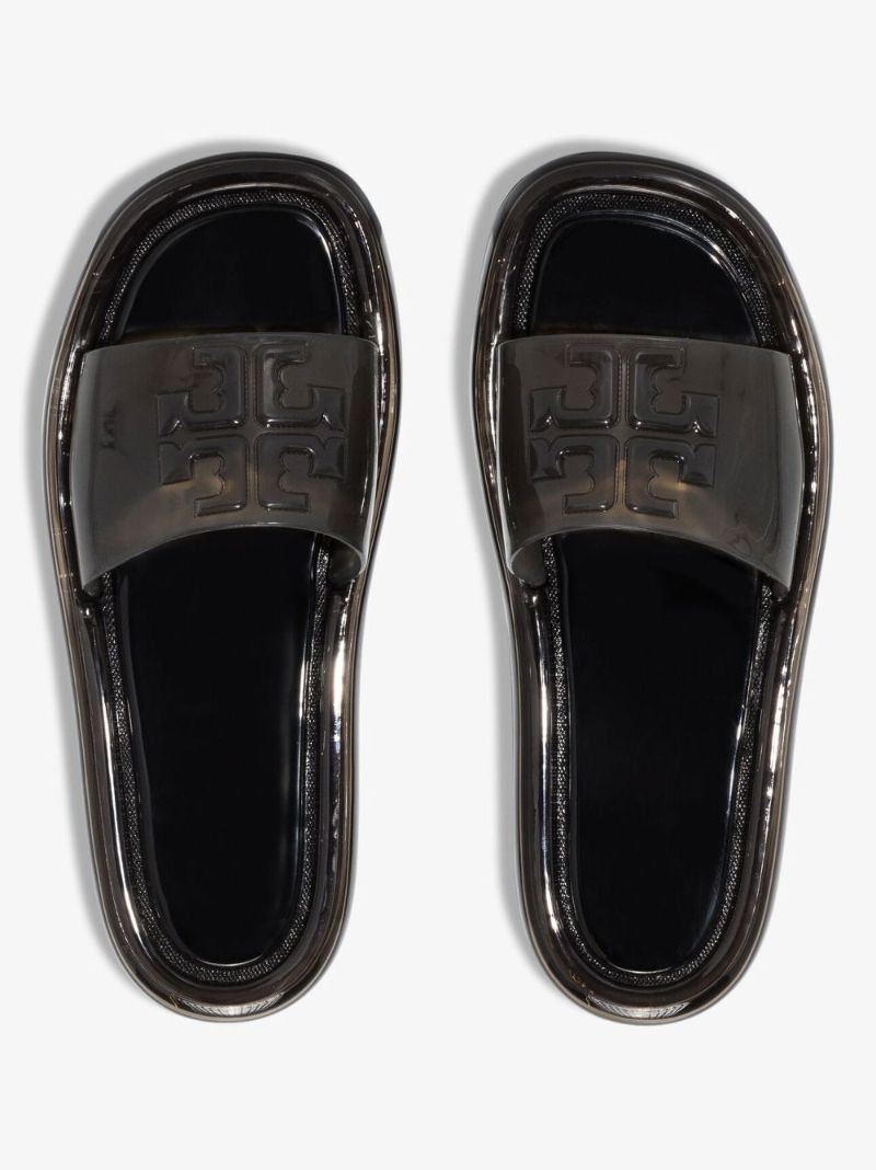 Black Bubble Jelly Logo Slides