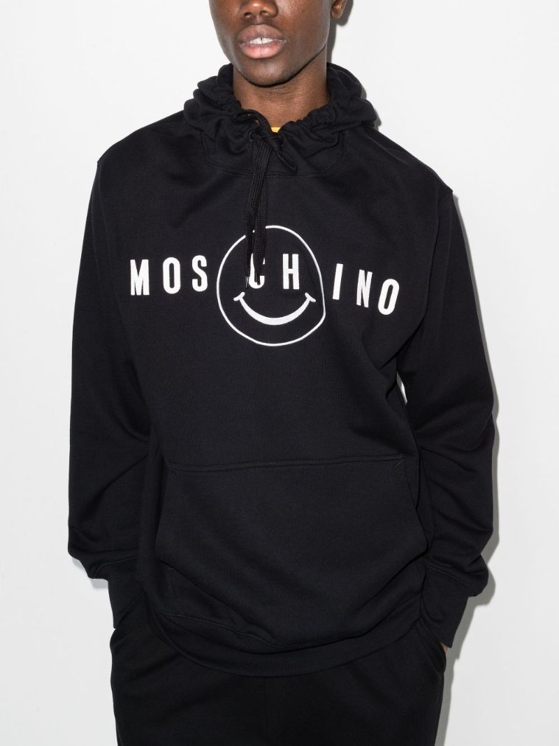 Smile Logo Cotton Hoodie
