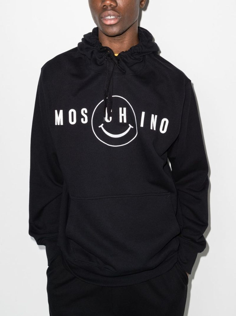 Smile Logo Cotton Hoodie
