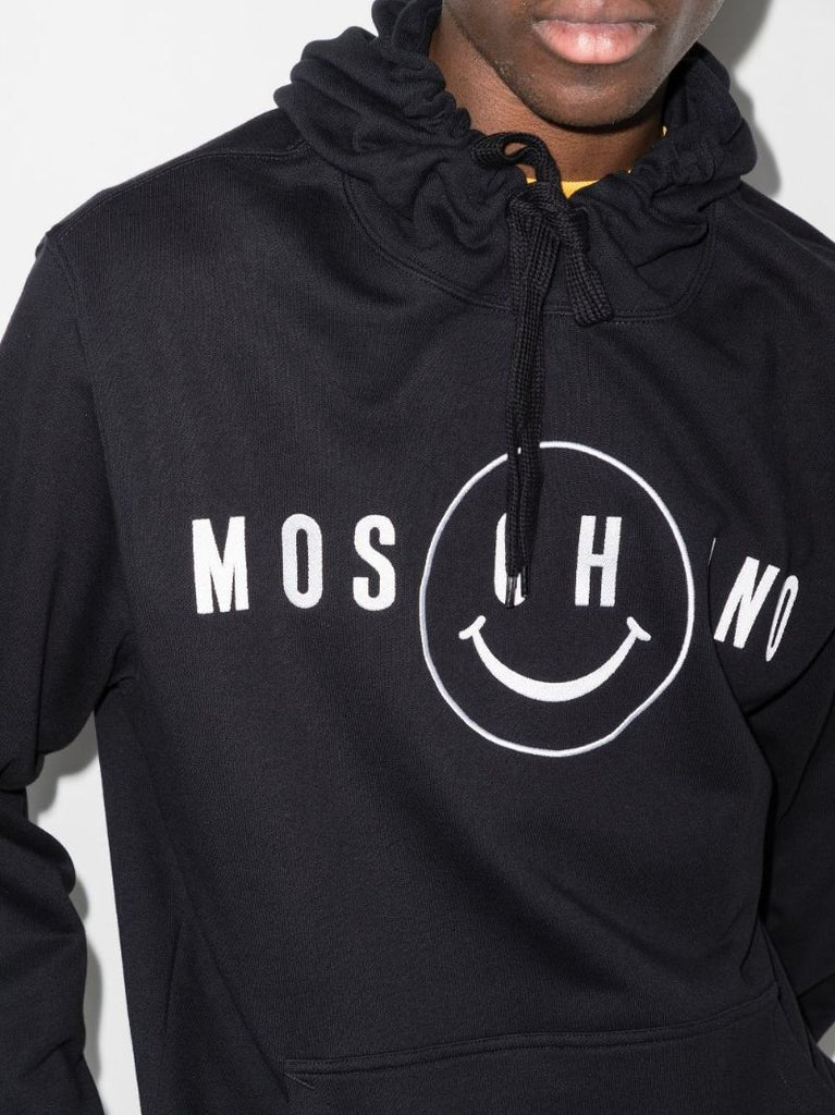 Smile Logo Cotton Hoodie