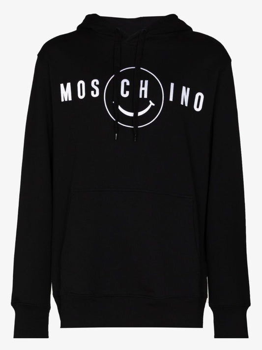 Smile Logo Cotton Hoodie