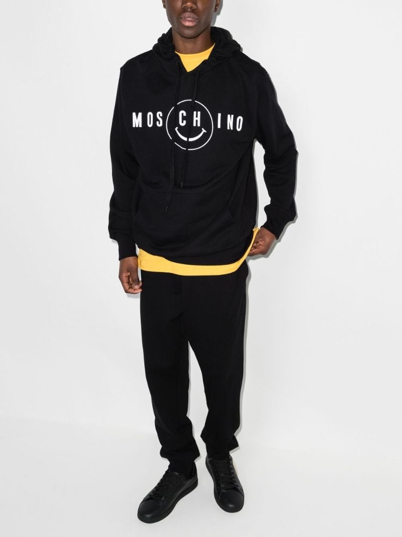 Smile Logo Cotton Hoodie