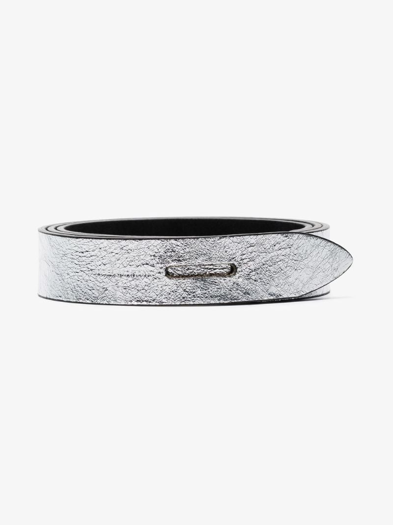 Black Lecce Reversible Leather Belt