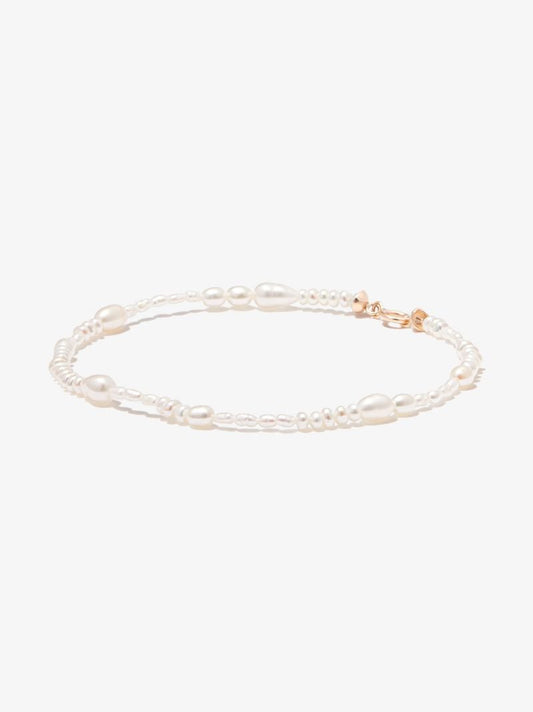 14k Yellow Gold Pearl Collage Medium Bracelet