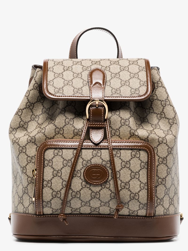 Brown Gg Supreme Backpack