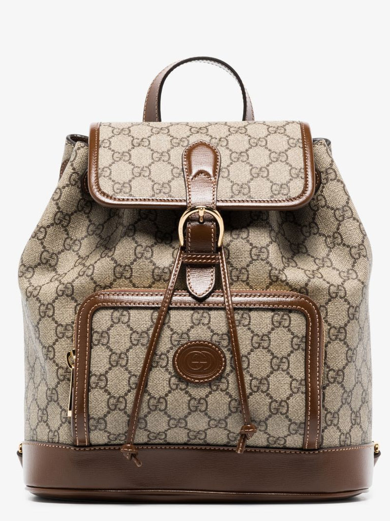 Brown Gg Supreme Backpack
