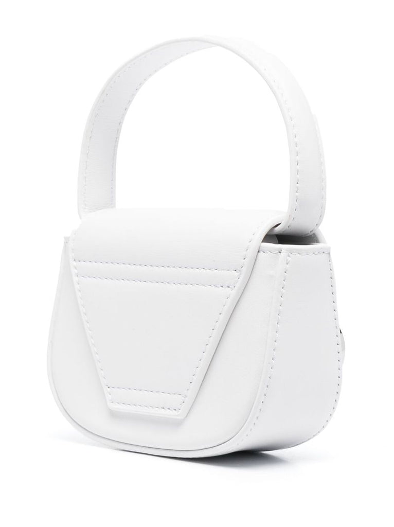 White 1dr Xs Leather Mini Bag