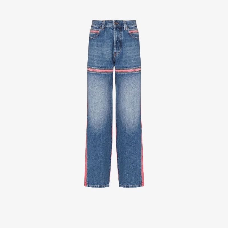 Blue Mand Straight Leg Jeans