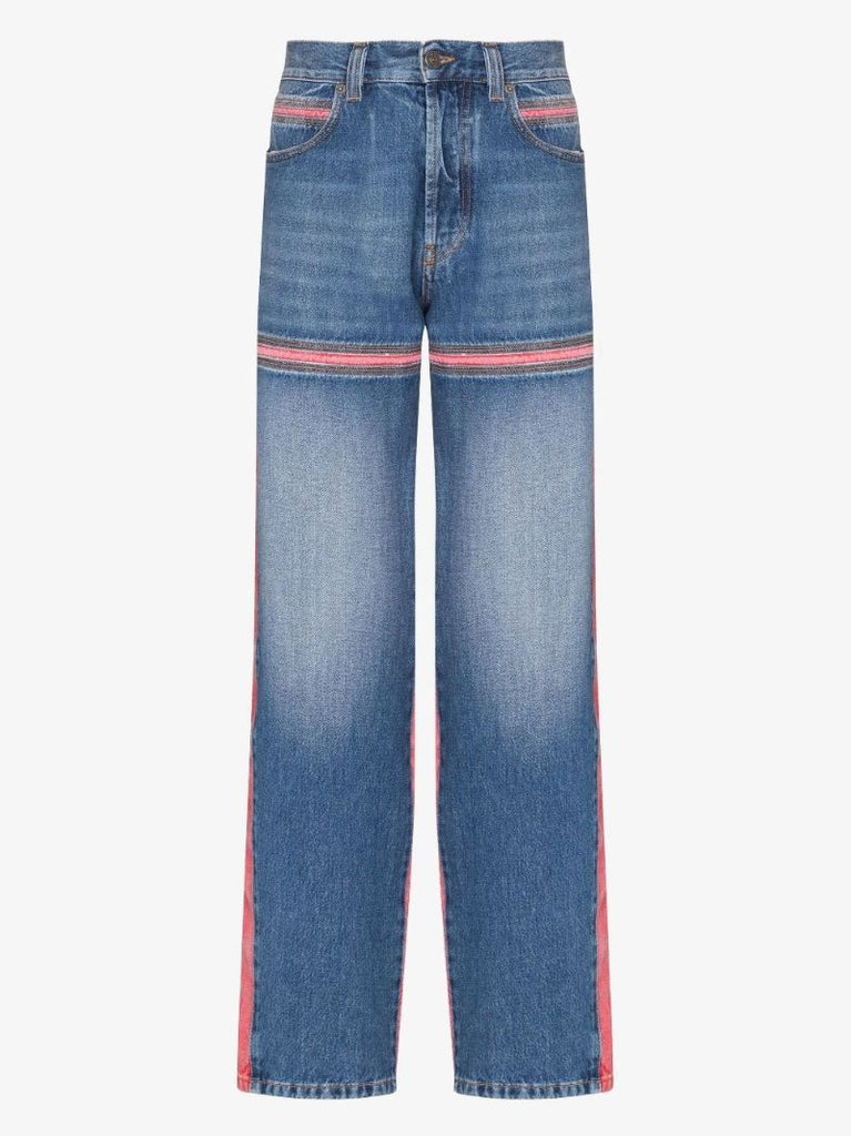 Blue Mand Straight Leg Jeans