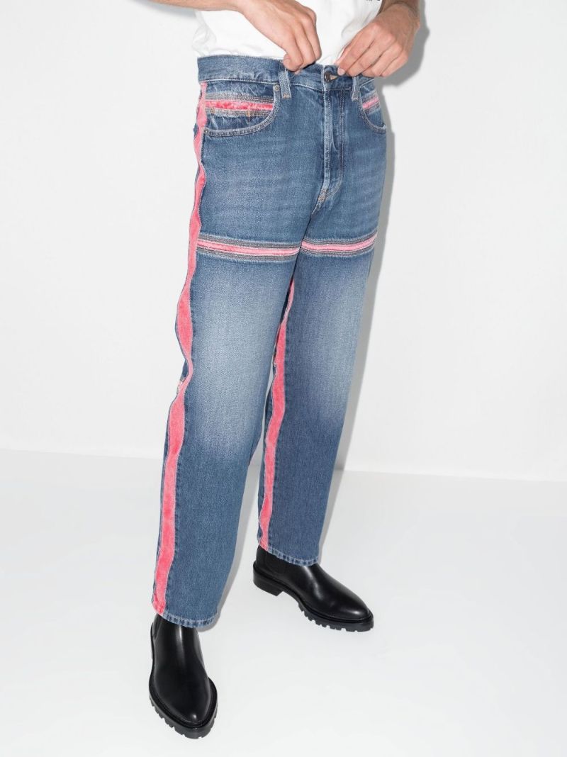 Blue Mand Straight Leg Jeans