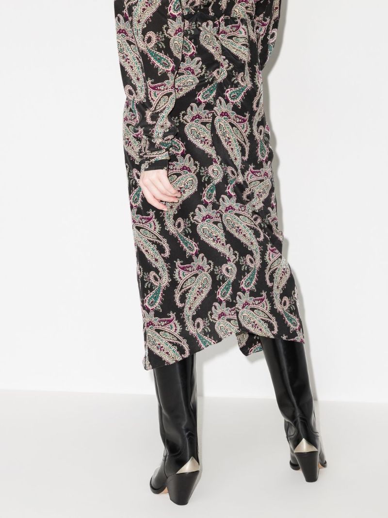Breetizi Printed Silk Skirt