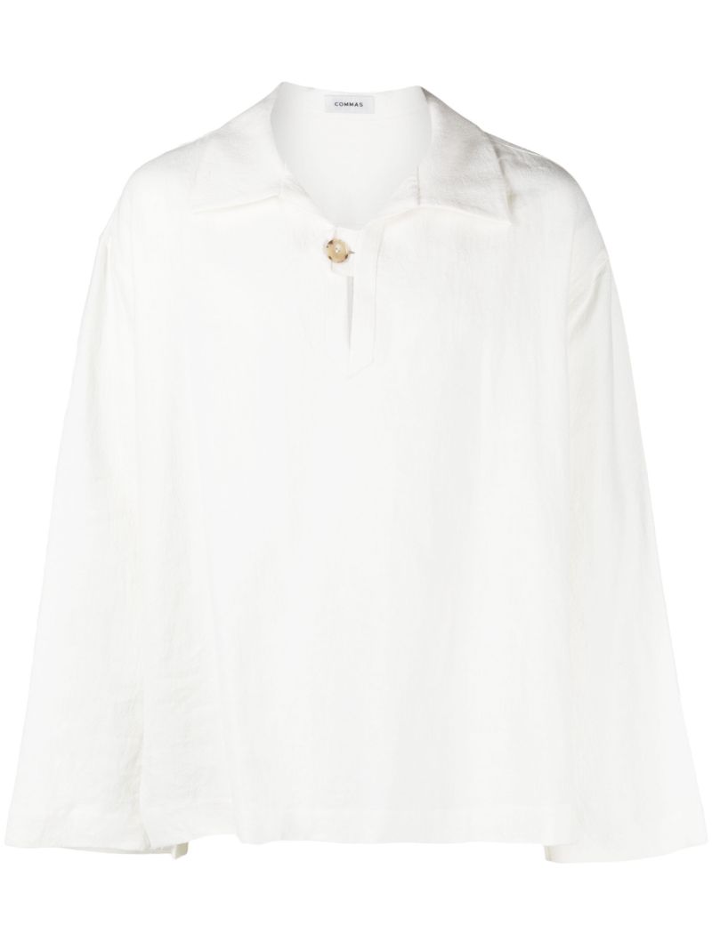 White Resort Long-sleeve Shirt