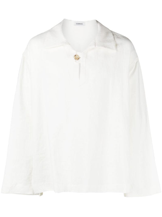 White Resort Long-sleeve Shirt