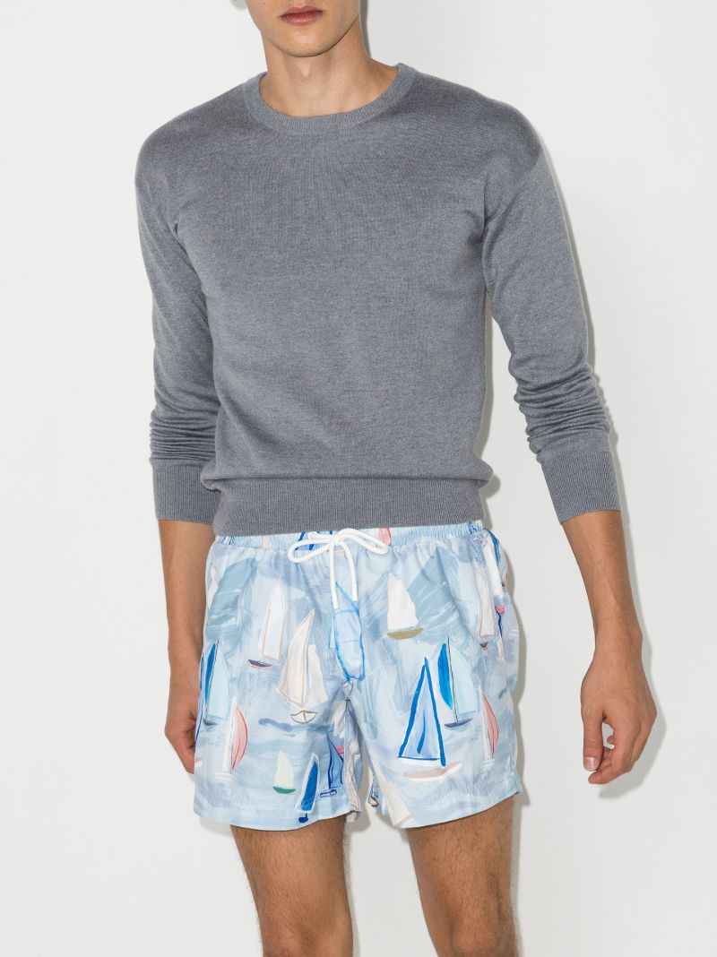 Painted Voyage Swim Shorts