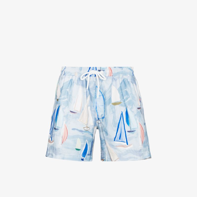 Painted Voyage Swim Shorts