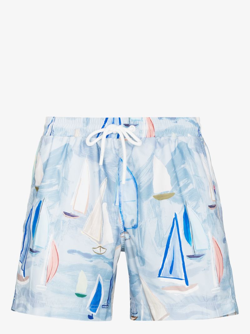 Painted Voyage Swim Shorts