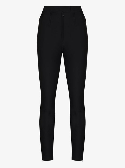 High Waist Cropped Trousers