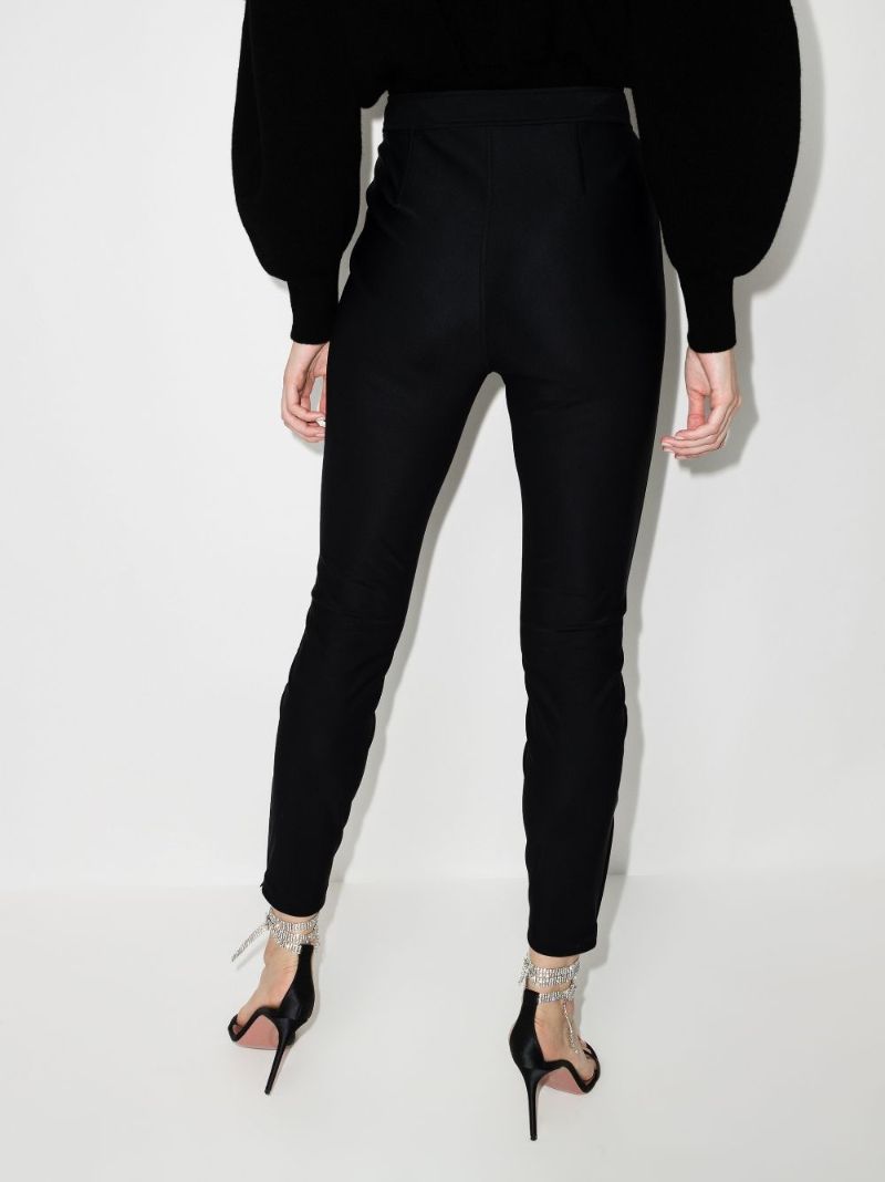 High Waist Cropped Trousers