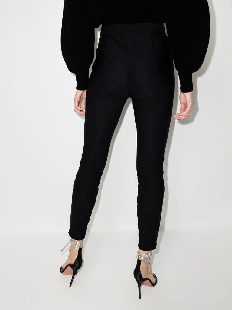 High Waist Cropped Trousers