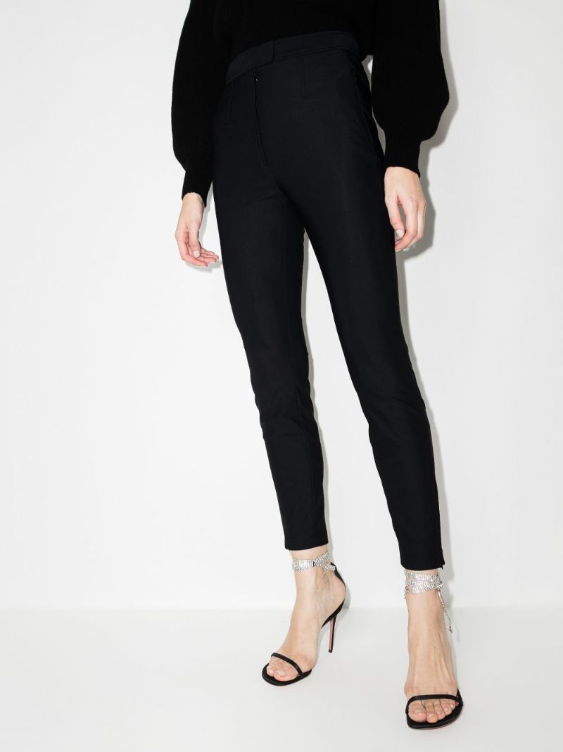 High Waist Cropped Trousers