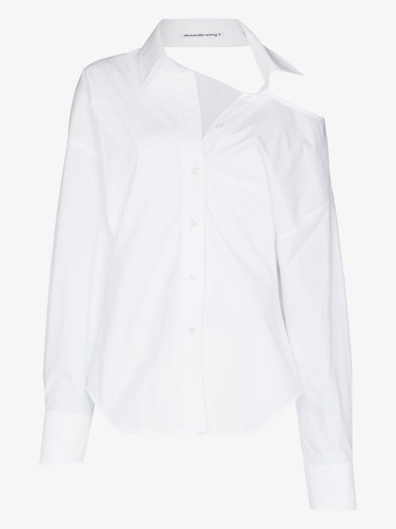 Cutout Shoulder Shirt