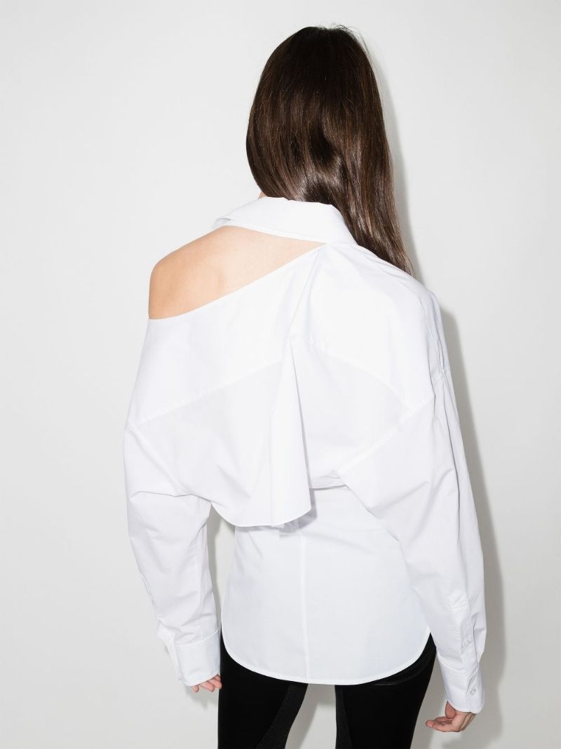 Cutout Shoulder Shirt