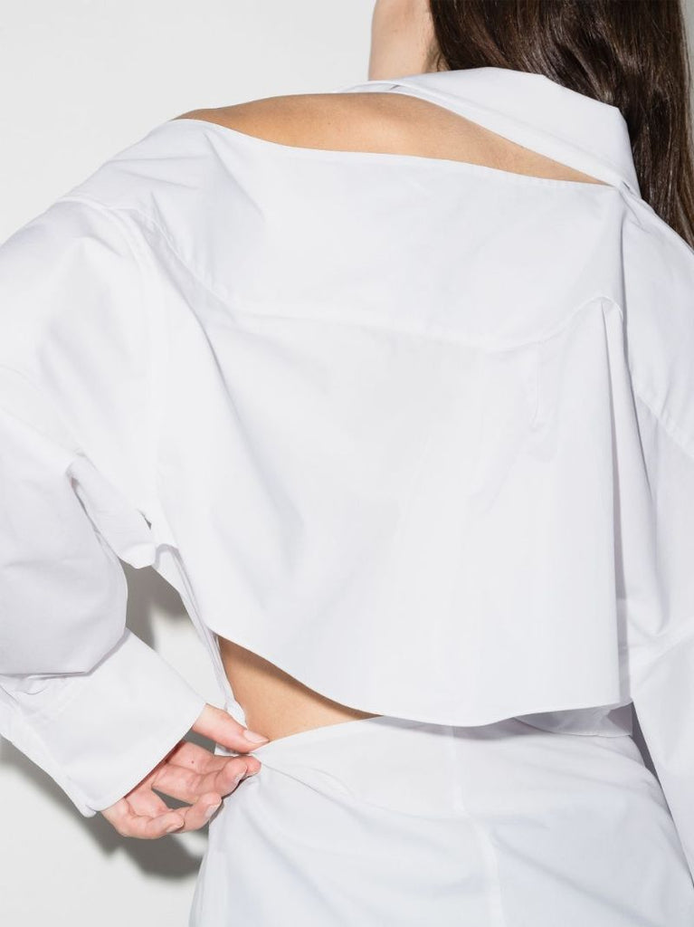 Cutout Shoulder Shirt