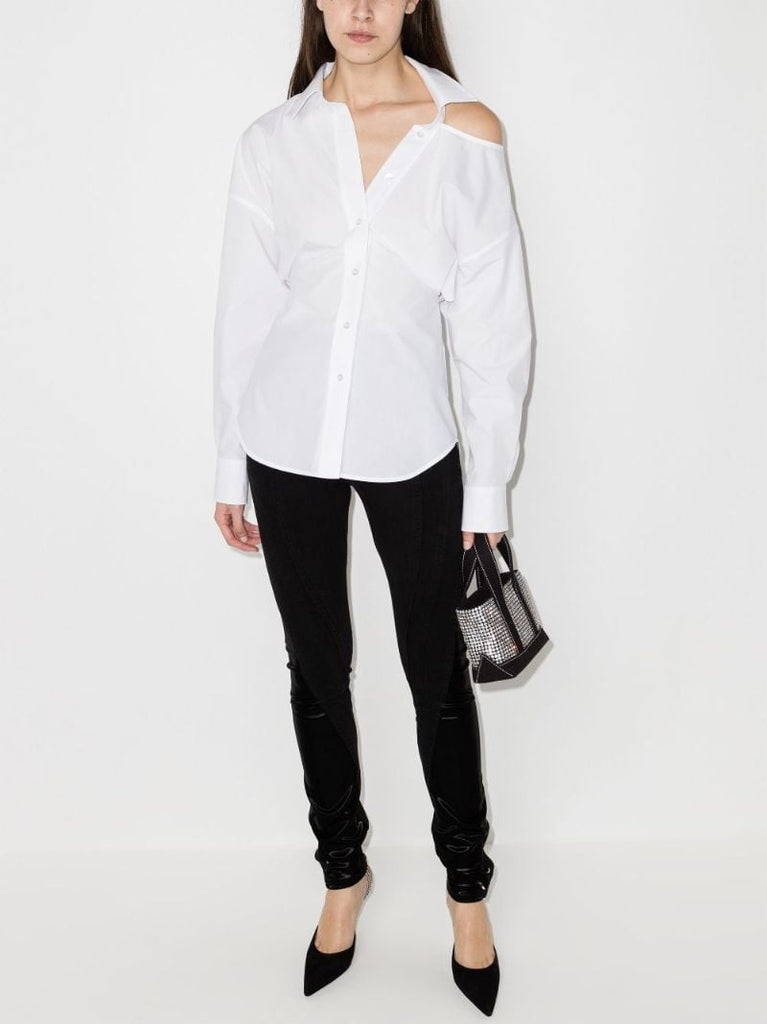 Cutout Shoulder Shirt