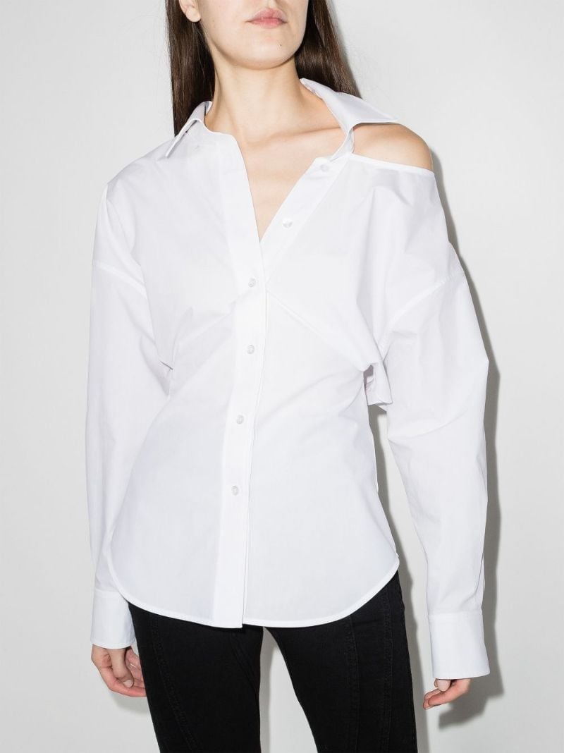 Cutout Shoulder Shirt