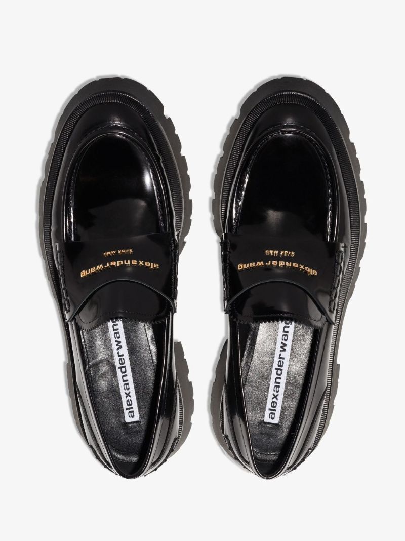 Black Carter 45 Leather Loafers