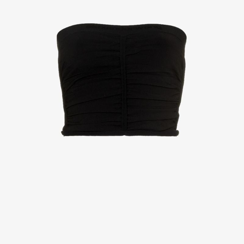 Ruched Strapless Top