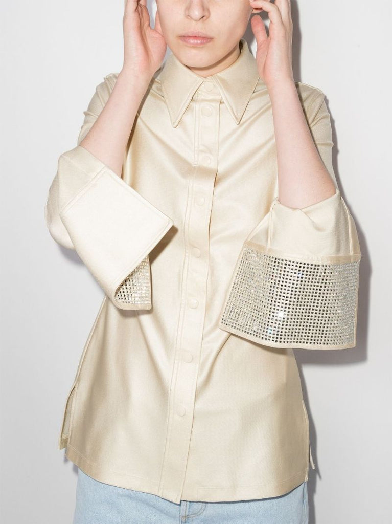 Crystal Cuff Shirt