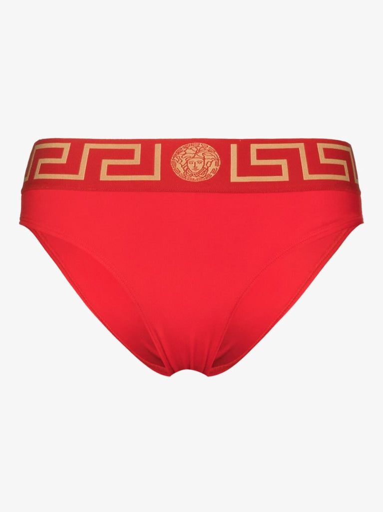 Greca Border Bikini Bottoms