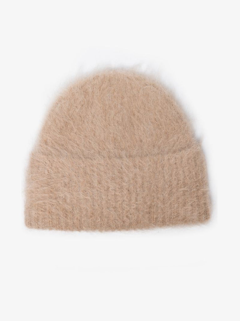 Neutral Knitted Beanie Hat