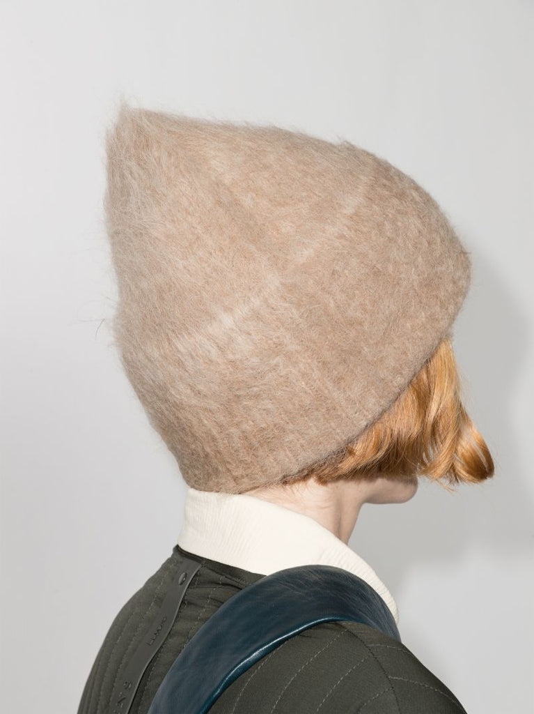 Neutral Knitted Beanie Hat