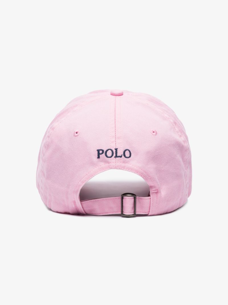 Pink Classic Polo Pony Cap