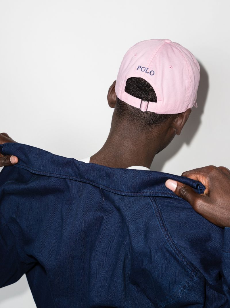 Pink Classic Polo Pony Cap