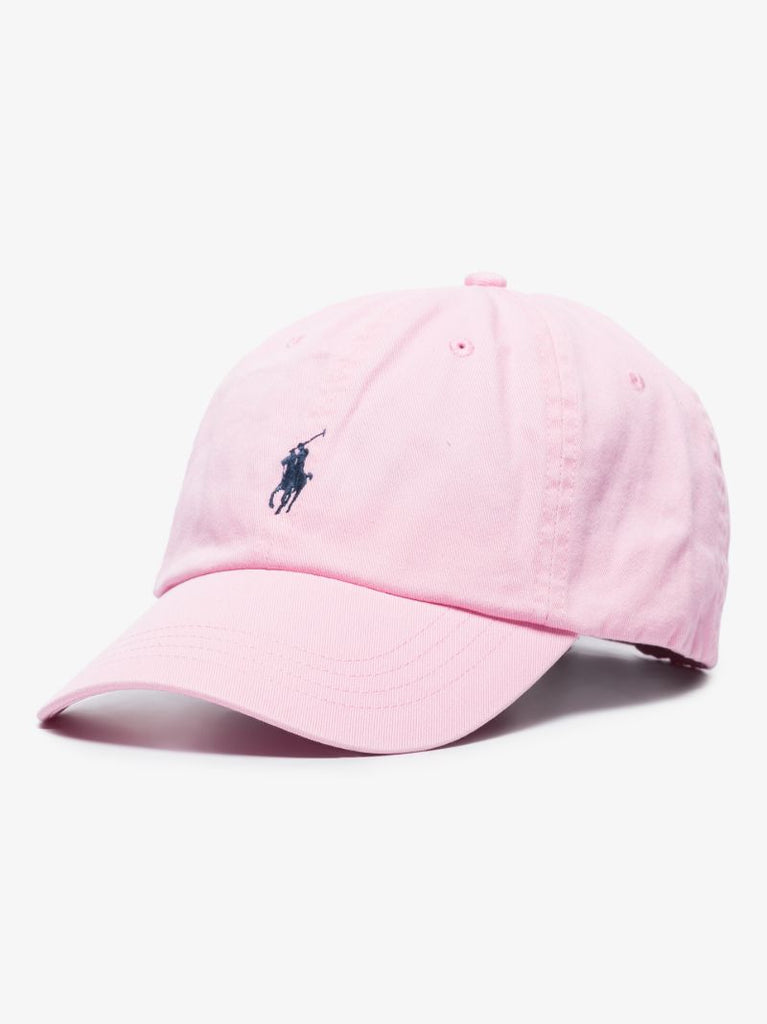 Pink Classic Polo Pony Cap