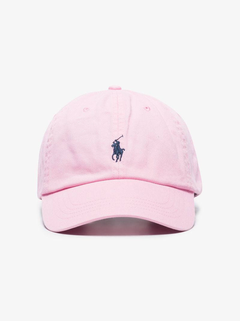 Pink Classic Polo Pony Cap