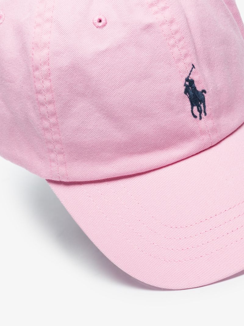 Pink Classic Polo Pony Cap