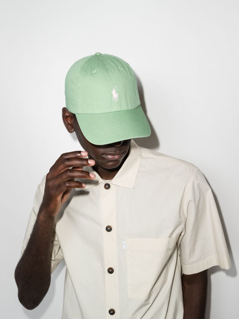 Green Classic Polo Pony Cap