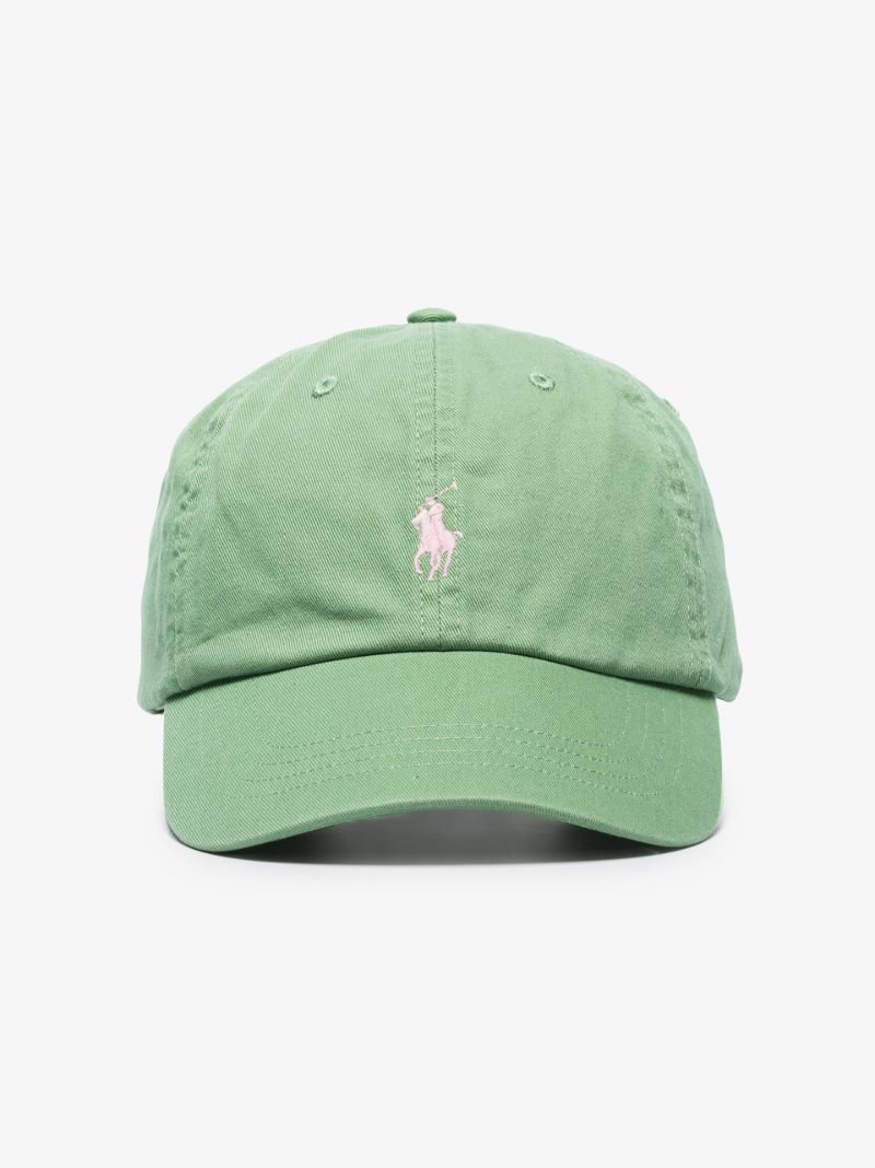 Green Classic Polo Pony Cap