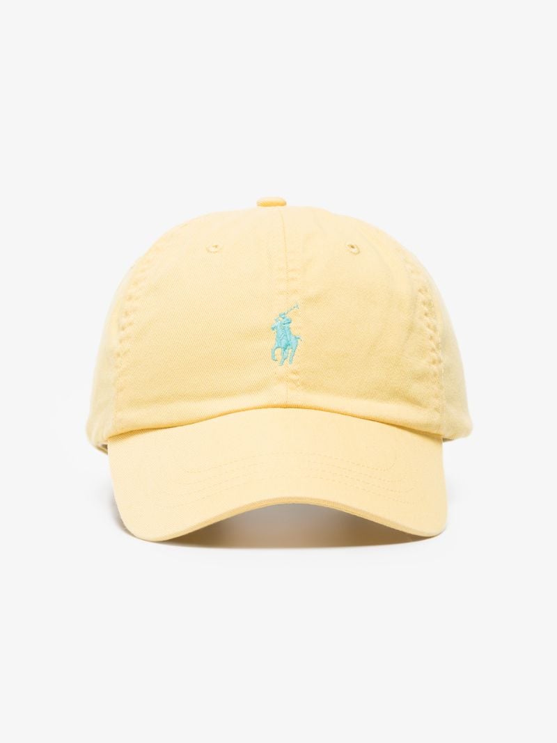 Yellow Classic Polo Pony Cap
