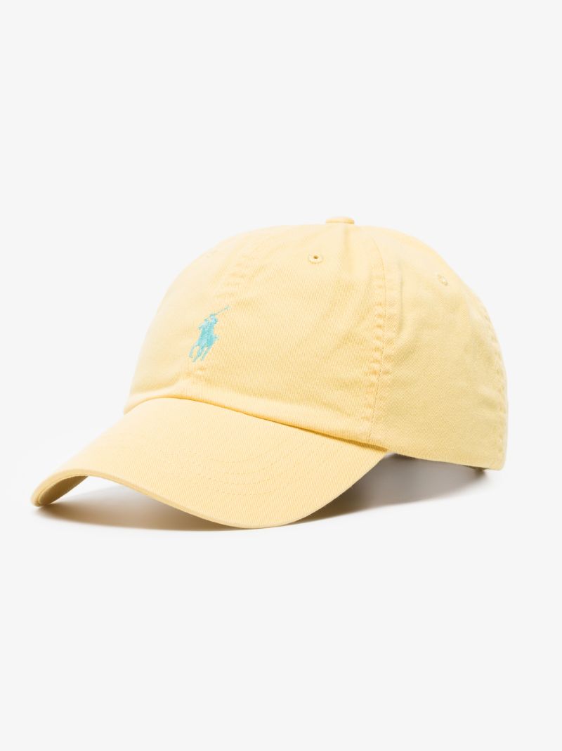 Yellow Classic Polo Pony Cap