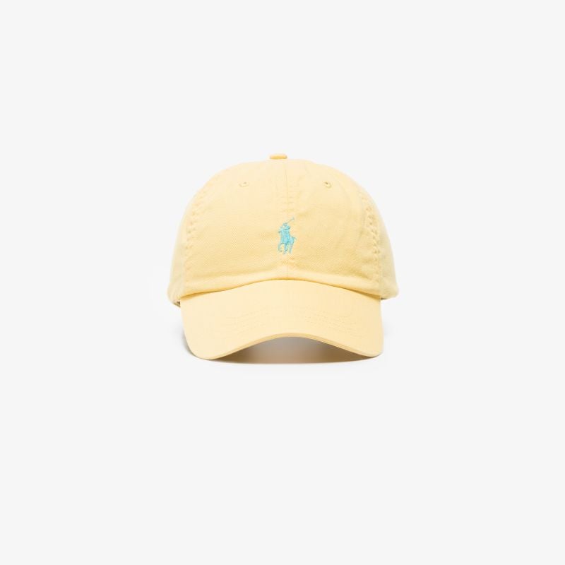 Yellow Classic Polo Pony Cap
