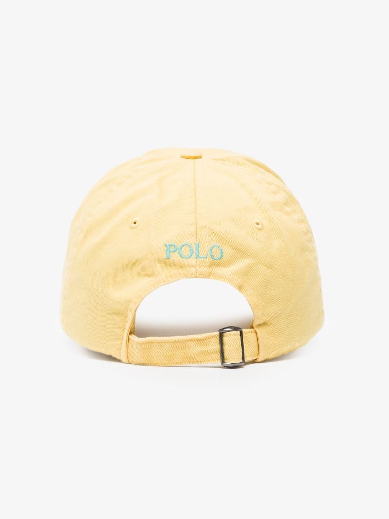 Yellow Classic Polo Pony Cap