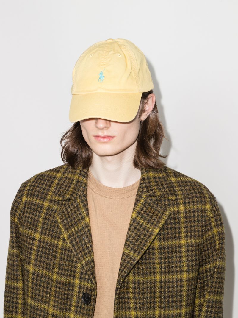 Yellow Classic Polo Pony Cap